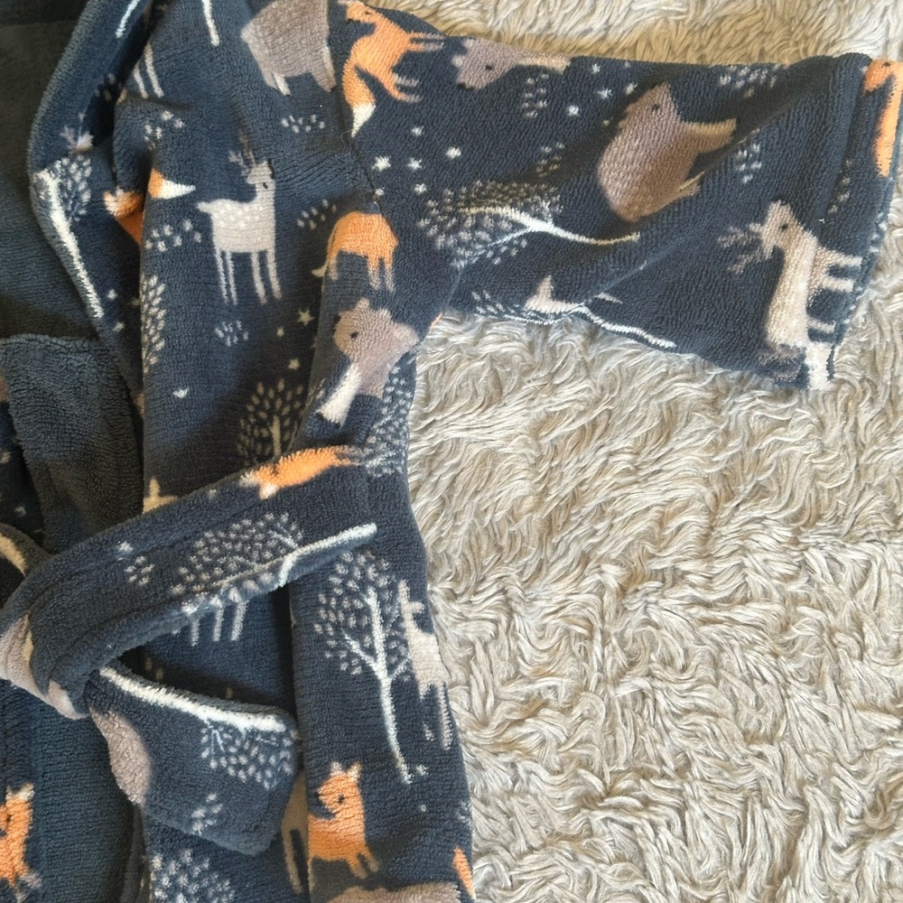 Baby Robe with hood - Picture 4 of 6